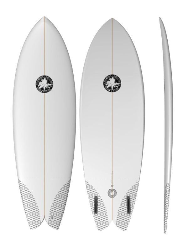 #MINI_TWIN SURFBOARD SURFVIVIENDO SHAPES 