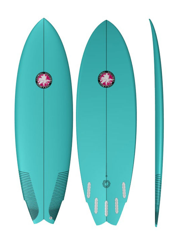 #NEWFISH_REDUX SURFBOARD SURFVIVIENDO SHAPES 
