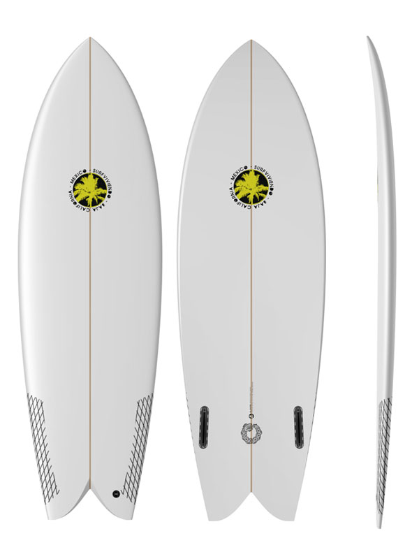 #SKINNY_FISH SURFBOARD SURFVIVIENDO SHAPES 